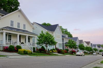 New Vinyl Siding on a Residential Home