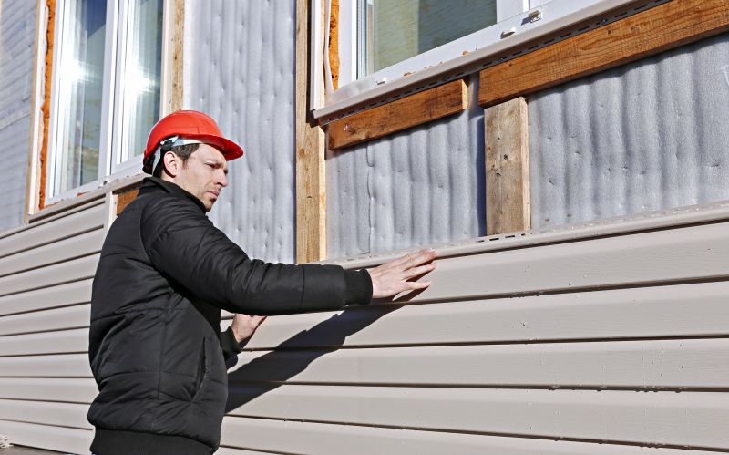 Siding Installation in a Corner Area